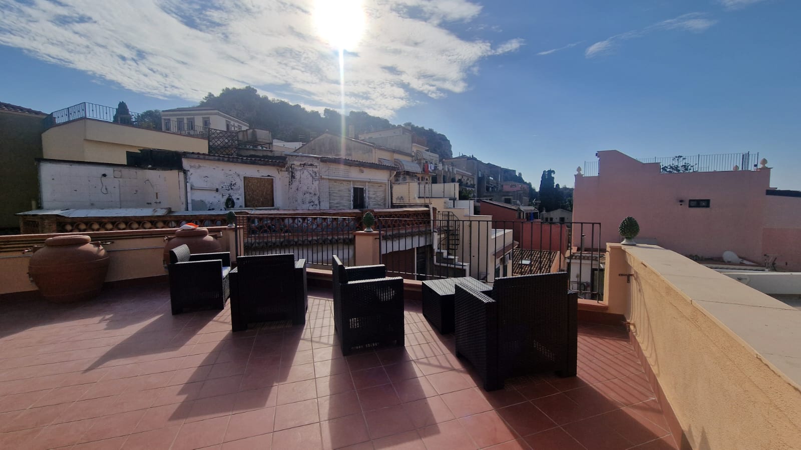Panorama dalla terrazza di Casa Diana